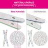 Teenitor Nail File Buffer, Gel Nail File Set Professional Nail Buffer File Block Natural Manicure File Nail Polisher Washable Double Sided