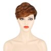 FCHW-wig Short Ombre Hair Wigs For Black Women Short Pixie Cuts Wigs For Black Women Short Straight Black Ladies Wigs Synthetic Short Wigs For Black Women African American Women Wigs (JY-001)