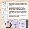 Ursoulney Mushroom Head Air Cushion CC Cream - BB Cream Foundation Makeup Moisturizing Concealer Long-Lasting, Cushion Foundation Full Coverage Self Adjusting (Natural, 1 PCS)
