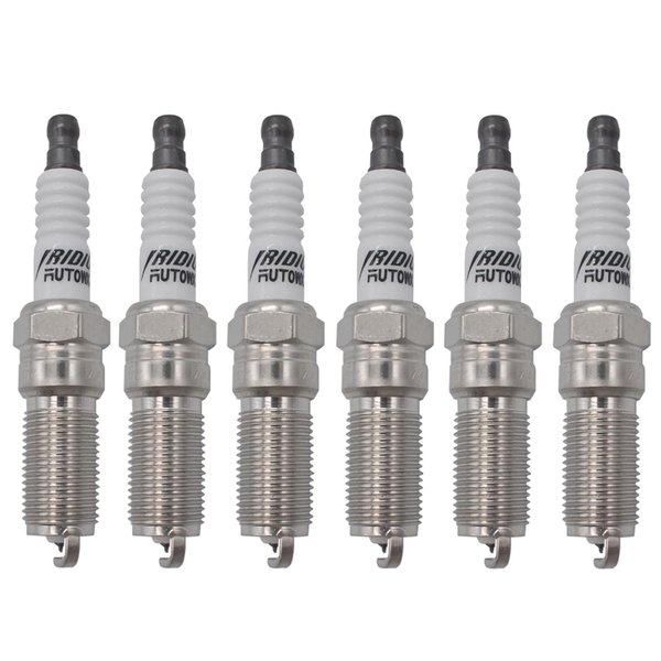 Autowxjq Iridium Spark Plug 6pcs Replace 41-109 12622561 LTR6IX-11 6509 Compatible with Dodge Grand Caravan Ram 1500 LaCrosse Enclave Acadia Mazda CX-9 CTS Lincoln Ford F150 Taurus Explorer Flex Edge