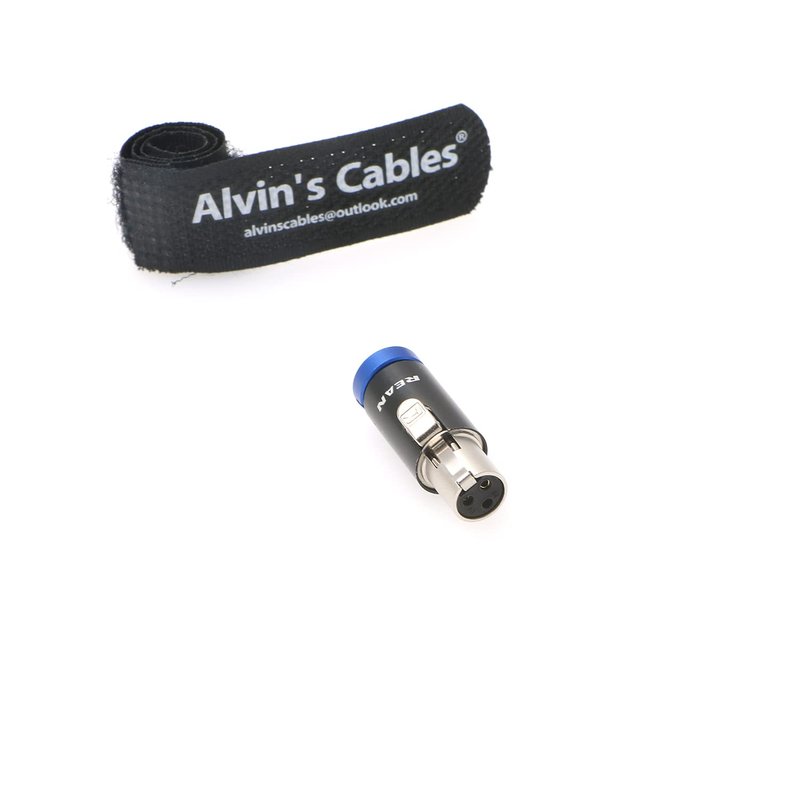 TA3F 3 Pin Female Mini XLR Original Connector Low-Profile for Audio ...