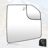 Youxmoto For Ford F150 2015-2020 Driver Left Side Heated Mirror Glass, Compatible with Ford F-150 2015 2016 2017 2018 2019 2020 Side View Convex Mirror Glass, Replace FL3Z17K707L