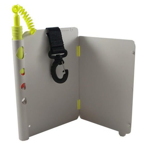 Scuba Choice Scuba Diving Foldable Writing Dive Slate with Graphite Pencil