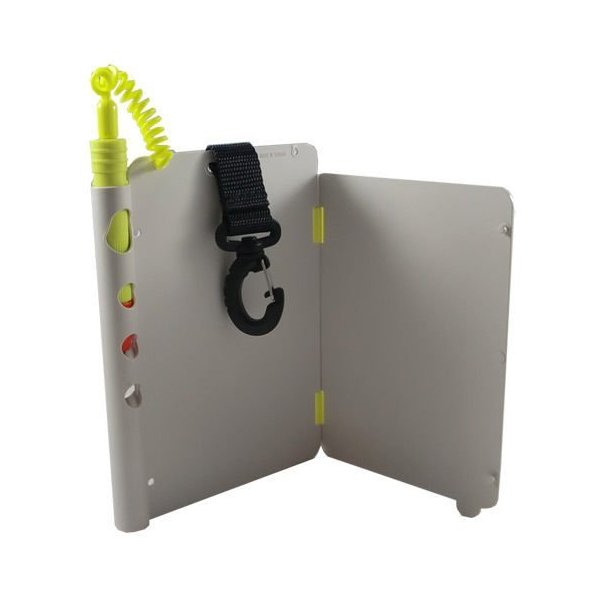 Scuba Choice Scuba Diving Foldable Writing Dive Slate with Graphite Pencil