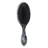 Wet Brush Original Detangler Hair Brush - Abstract Mineral Black Swirl - All Hair Types - Ultra-Soft IntelliFlex Detangler Bristles Glide Through Tangles with Ease - Pain-Free Comb for Men & Women