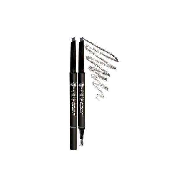Callas The Make Up Pro Eyebrow Pencil with Brush No.4 Silver Gray