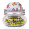 eZAKKA Pin Cushion, Sewing Pins for Sewing with Needle Pin Holder and Glass Bottle 200 Pieces Pearl Needles Quilting Pin Cushion Kit