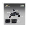 CM Model Car Compatible with McLaren Senna GTR Purple Chameleon Metallic Hong Kong Toy Car Salon 2024" 1/64 Diecast Model Car CM64-SENNAGTR-TOYCARSALON