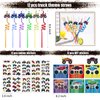 XIPEGPA Truck Car Party Favors Set Truck Cars Keychains Slap Bracelet DIY Stickers Straws Car Bags for Kids Truck Car Themed Birthday Party Supplies Goodie Bag Fillers (Truck Car)