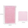 200 PCS Glue Wiping Cloth Eyelash Extension Glue Remover Lint Free Wipes Dry Pads Non- Woven Fabric Wiper for Nail Polish Home Salon (Pink)