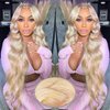 FASHION VILA 613 Lace Front Wig Human Hair 13x4 Blonde Lace Front Wigs Human Hair 180% Density Body Wave 613 Frontal Wig Pre Plucked With Baby Hair (13x4 613 Body Wave Wig, 24 Inch)