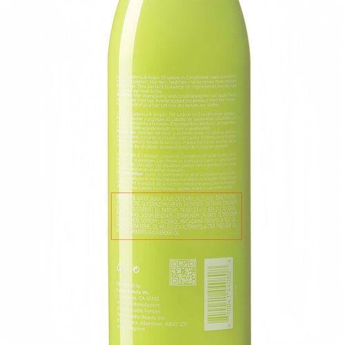 Luseta Macadamia Oil Leave in Conditioner Enriched with Argan Oil, Rejuvenating & Moisturizing Hair,for Dry and Damaged hair 8.5Fl Oz