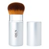 Idun Minerals - Retractable Kabuki Brush - Soft Tightly Bound Bristles - Perfectly Rounded Shape Encased In A Sophisticated Retractable Design - Perfect For On-The-Go Application - 1 Pc