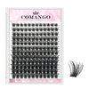 144Pcs Loose Cluster Lashes C Curl 12mm Lash Clusters DIY Eyelash Extensions Mega Volume Individual Lashes Eyelash Clusters Extensions