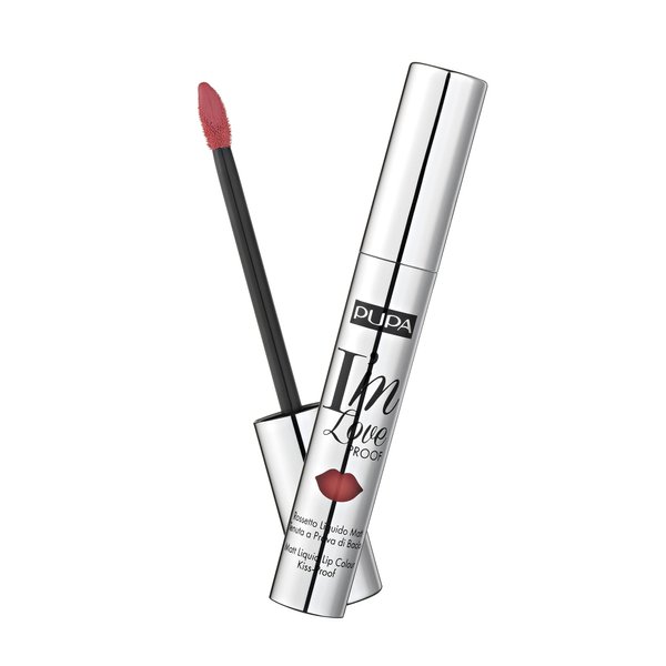 Pupa Milano I Am Love Proof Matt Liquid Lip Color - Gives Super-Intense Colour - Offers A Matte, Velvety Effect - Ultra-Comfortable Texture Adheres Perfectly To Lips - 005 Glam MaUVe - 0.09 OZ