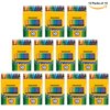 Trail maker 12 Pack Bulk Crayons | Washable Beeswax Bright Color Crayons Bulk Individual Packs, 10 Per Box, 12 Boxes Bundle Art Set Crayons for Kids, Classrooms, Restaurants