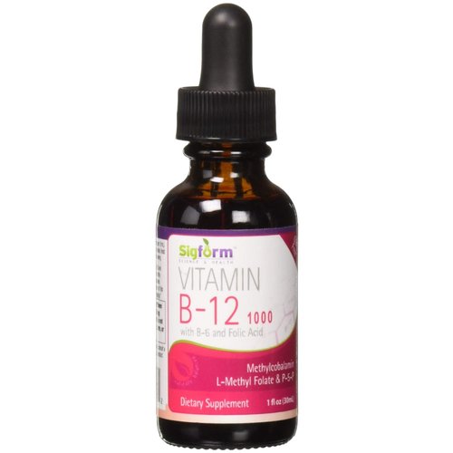 SIGFORM Vitamin B12 1000 Sublingual, 0.02 Pound