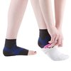 Wanderlust Plantar Fasciitis Sleeves - Open Toe Compression Socks With KT Tape