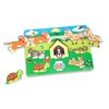Melissa & Doug Pets Wooden Peg Puzzle (8 pcs)