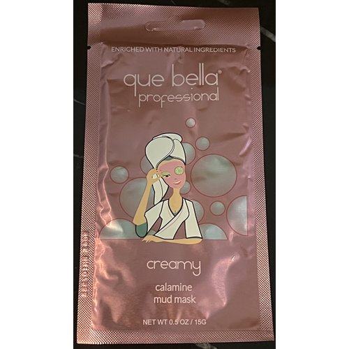 Que Bella 5-Pack Professional Creamy Calamine Mud Mask