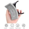 NINEFOX Hand Pillow Rest Holder Portable Equipment Manicurist U-Shaped Pad Home Salon Tool Nail Art Professional Detachable Arm Cushion Accessories Silicone(Black)