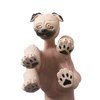 AQKILO Finger Puppet Set, Animals Puppet Show Theater Props, Novelty Toys Weird Stuff Gifts, Pack of Squirrel and Pug