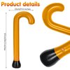 2 Pcs Old Man Inflatable Canes Funny Old Age Costume Accessories Retirement Party Decorations Joke Over The Hill Gag Gifts for Kids,100th Day of School, Senior Retirement, Halloween