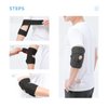 Solmyr Elbow Brace, Tennis Elbow Support Brace, Elbow Strap for Tendinitis, Sprained Elbows, Golfer's Elbow, Adjustable Elbow Strap with Dual-Spring Stabilizer,Provides Support and Relieve Pain,Unisex