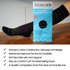 SocksLane Cotton Compression Socks for Women & Men. 15-20 mmHg Support Knee-High Brown S/M