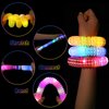 Gigilli 24 Pack Glow Sticks Party Favors for Kids 8-12 4-8, Easter Gifts Fillers Glow Necklaces Bracelets Birthday Goodie Bag Stuffers, Light Up Toys Pop Tubes Bulk Glow in the Dark Party Supplies