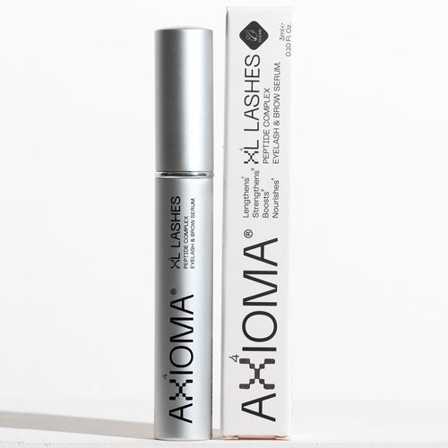 AXIOMA XL Lashes - Eyelash Serum & Eyebrow Growth Serum - Peptide Complex - Lash Serum without Prostaglandin, Clean Beauty Formulation, for Beauty Lovers- Eyelash Growth Serum Lash Serum -0.10 fl Oz