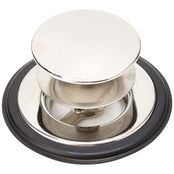InSinkErator STP-DS Garbage Disposal Silver-Saver, Fits Standard Kitchen Drain Size of 3 1/2 Inch Diameter Sink Stopper, Full, Polished Stainless Steel