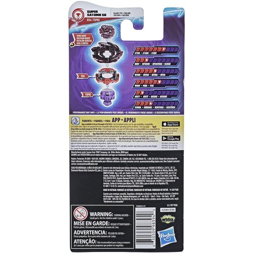 Beyblade Burst Surge Speedstorm F0615 Spinning Top Super Satomb S6