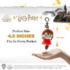 Plush Harry Potter Keychains Set – 3 Washable, Polyester Figures Including Dumbledore, Harry & Hedwig – Harry Potter Gifts, Accessories, Collectibles, Party Favors, Merch by PMI, 4.5 in.