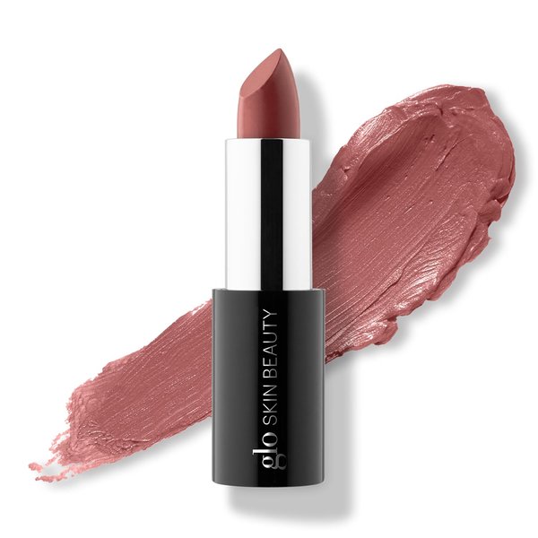 Glo Skin Beauty Satin Lipstick (In Bloom) | Nourishing Longwearing Lip Stick Packed with Skincare Benefits