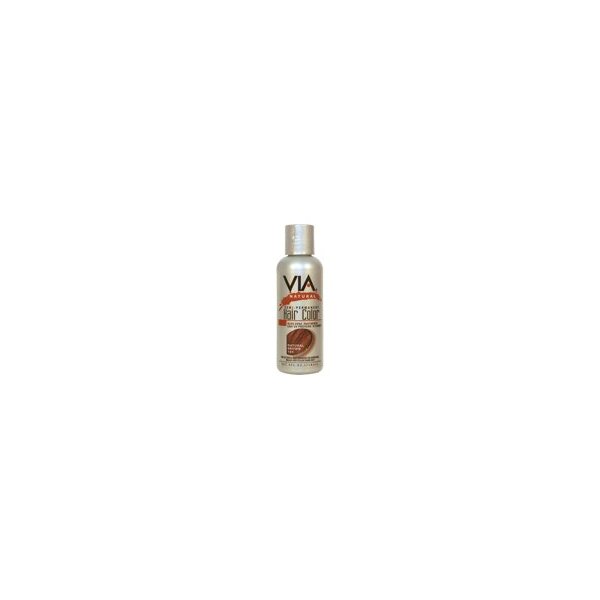 Via Natural Semi Permanent Hair Color #104 Natural Brown Size: 2oz