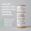 J&L Naturals Mineral Deodorant | Baking Soda-Free, 100% Natural, Sustainable Skin Care | Sensitive Deodorant For Women & Men | Aluminum Free, Vegan, Cruelty-Free (Bergamot & Vanilla, 3 Oz (Pack of 2))