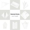 Selected Hanky Satin Pocket Square for Men Solid Color