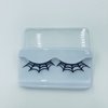 manqianxun Spider Web Crown Halloween Costume Fancy Fashion Party Look Black Lashes False Eyelashes 1 Pairs