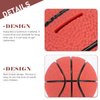 Toddmomy Basketball Piggy Bank Kids Piggy Bank Sports Themed Coin Bank Plastic Coin Bank Money Saving Box Basketball Bedroom Home Decoration