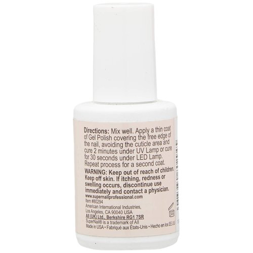 Supernail Gel Polish for Nails, Paris Rose Creme, 0.5 Fluid Ounce