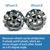 DWWTKL DIY Mecanum Wheel Car Kit with Metal Chassis and TT Motor Smart Robot 4WD Omnidirectional Car Educational Toy with Speed Encoder for Arduino/Microbit/Raspberry Pi (Unassembled)