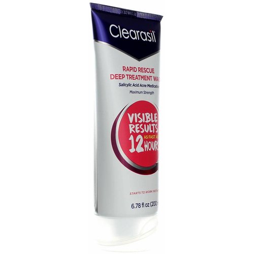 Clearasil Ultra Rapid Action Daily Face Wash 6.78oz (2 Pack)