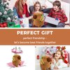 SHINUOER Capybara Plush Cute Capybara Stuffed Animal Kawaii Plush Toy with Turtle Backpack Capybara Gifts Cute Plush Pillow Birthday for Kids Boys Girls 9 Inch