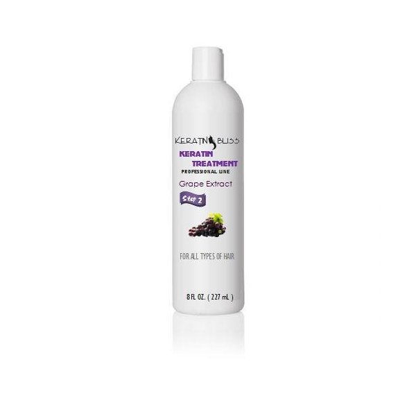 Brazilian Keratin Treatment By KB Cosmetics 8 Oz Grape