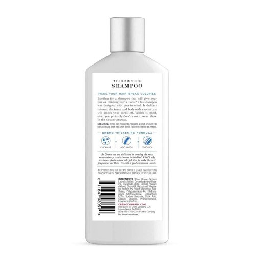 Cremo Thickening Shampoo, Juniper & Eucalyptus, 16 fl oz (473 ml)