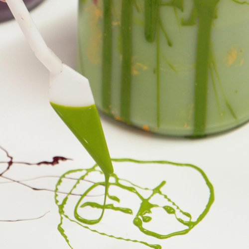 Clear Tar Gel by GOLDEN, 8 fl. oz. Jar, Professional Acrylic Gel Medium, Transparent