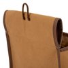 Allen Company Rival Double Compartment Shell Bag & 52 inch Waist Belt, Holds 50 Empty Hulls, Tan, Caramel Brown