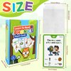 TUNJEJINY Phonics Flash Cards, Learn to Read Spelling Reading Sight Words-Digraphs CVC Blends Long Vowel Sounds Dolch Word Game Educational for Kindergarten F1st 2nd 3rd Home School Study Activity