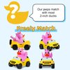 Jeep for Rubber Ducks, 3.5 Inch Jeep Toy Match Most 2 in Rubber Ducks, Jeep Toy for Jeep Dashboard Decorations Accessory Jeep Duck Collection Christmas Birthday Gifts(Yellow )